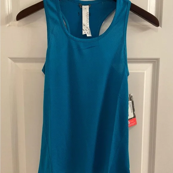 Oiselle Flyout Racerback Tank - NWT - Size 2 - Blue - Picture 2 of 10